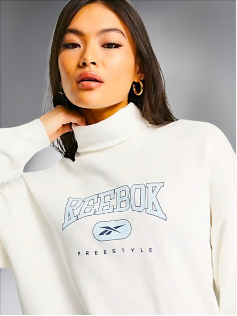 Reebok Freestyle Crew Turtleneck Sweatshirt